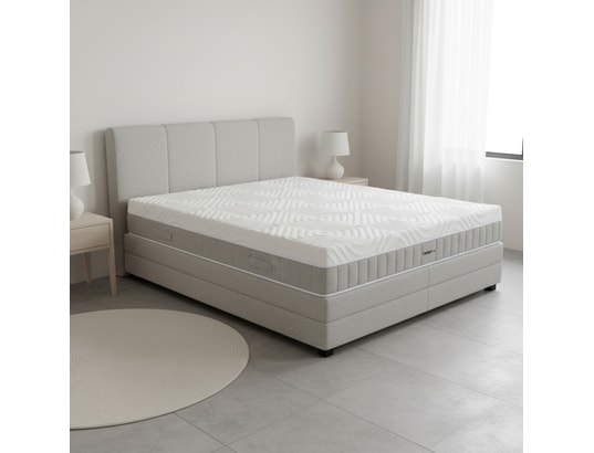 CONCEPT1 - Matelas 160 x 200 Confort Plus 1620, Ressorts + Mousse ergosoft