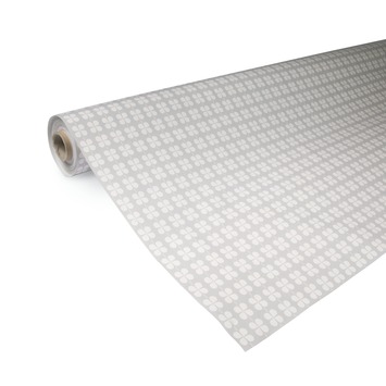 Tafelzeil simpel mini grijs per centimeter