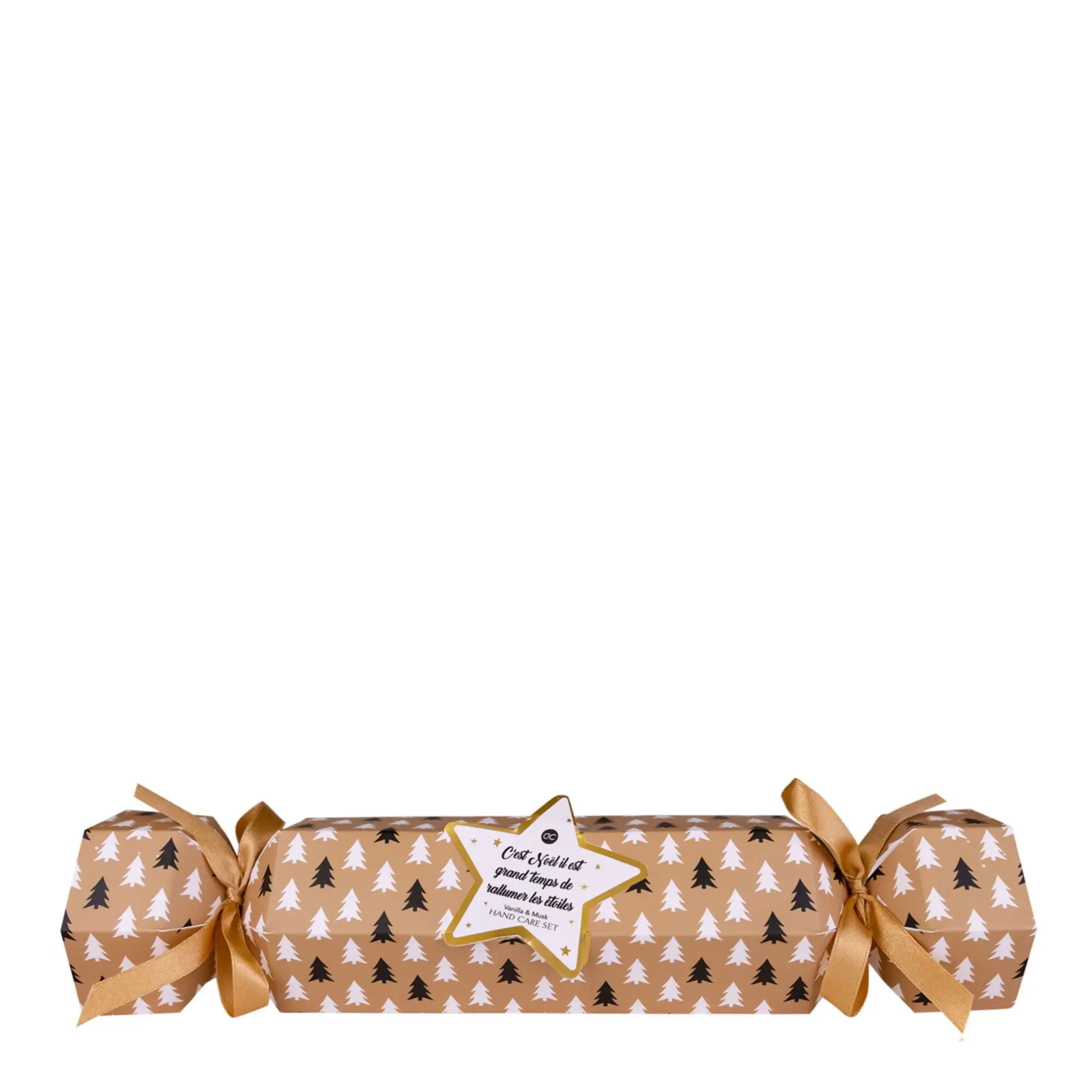 Tentation - Cracker Winter Magic Crème Mains et Ongles, Baume à Lèvres & Lime à Ongles- Coffret soin