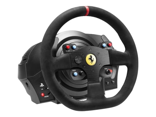 Thrustmaster Ferrari T300 Integral Racing - Alcantara - hjul- og pedalsett - kablet - for PC, Sony PlayStation 3, Sony PlayStation 4, Sony PlayStatio
