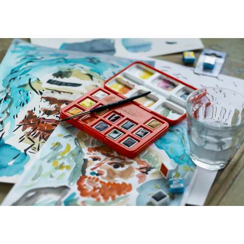 Van Gogh Aquarellfarben Pocket Box, Sonderedition