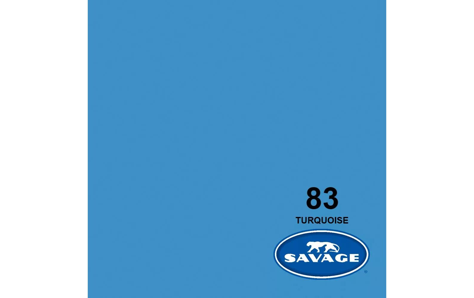 Hintergrund Papier 2.72 x 11m Türkis<br>Das Hintergrundpapier von Savage