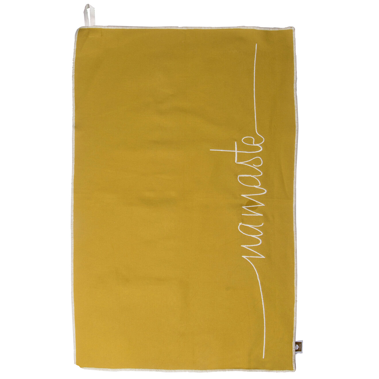Febronie 2 Torchons en Coton Namaste jaune zest - 50x75 cm