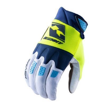 Gants cross Kenny TRACK 2023 - Bleu / Jaune