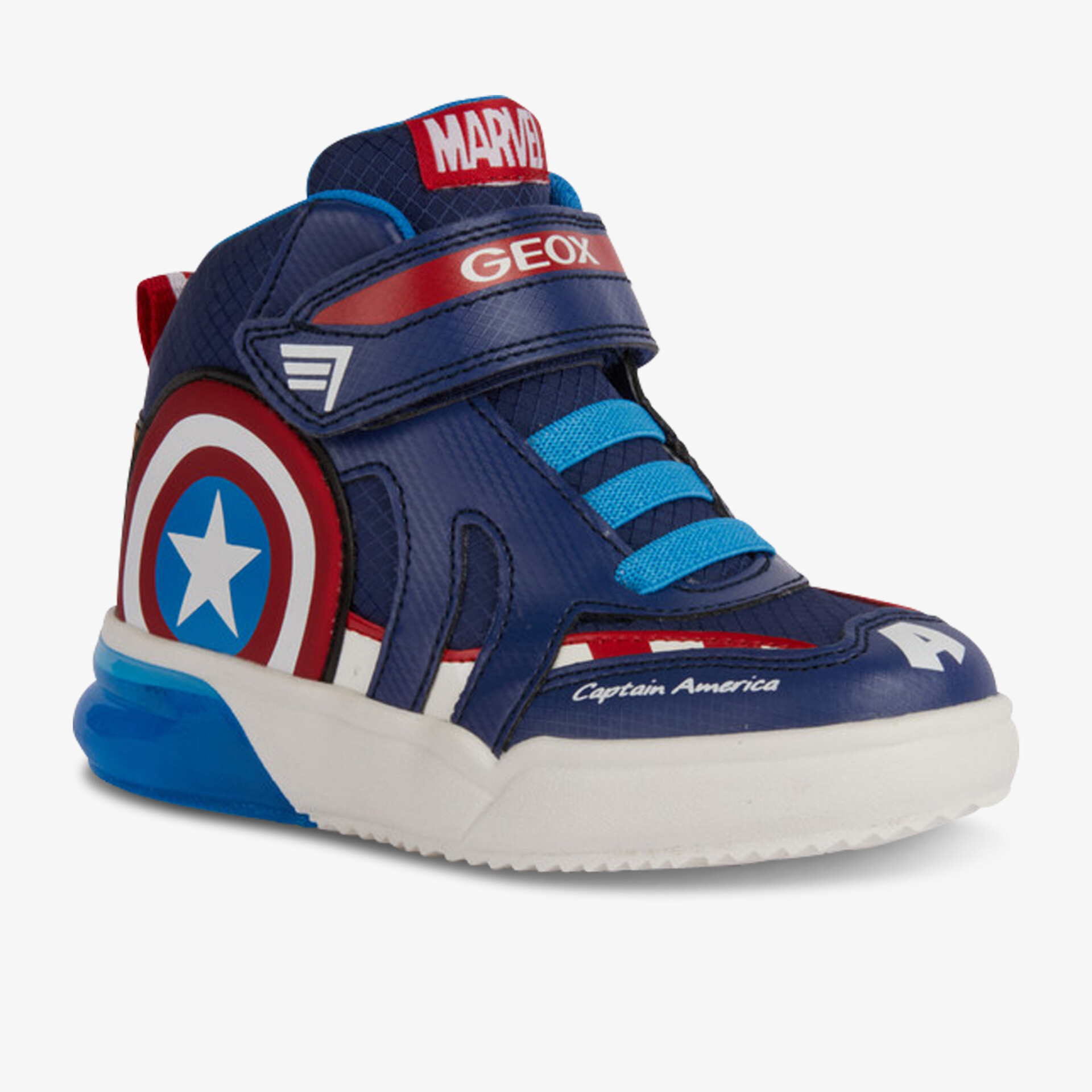 GEOX J GRAYJAY BOY C Sneaker High blau