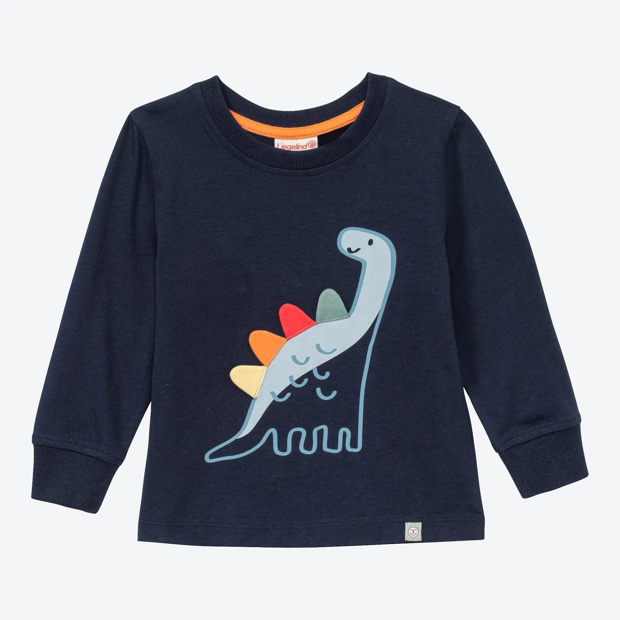 Baby-Jungen-Shirt mit Dino-Frontaufdruck