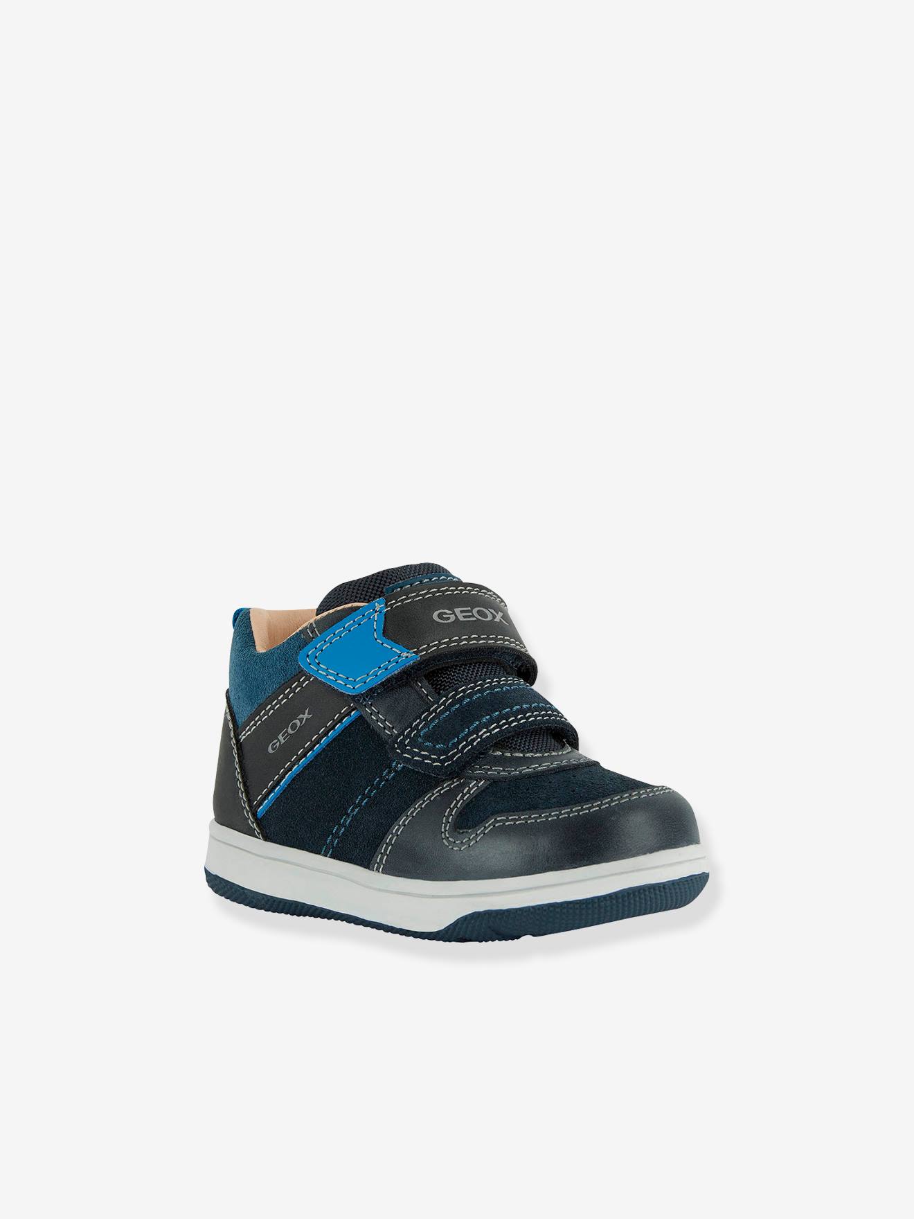 Sapatinhos infantis New Flick Boy GEOX® Mid, azul marinho