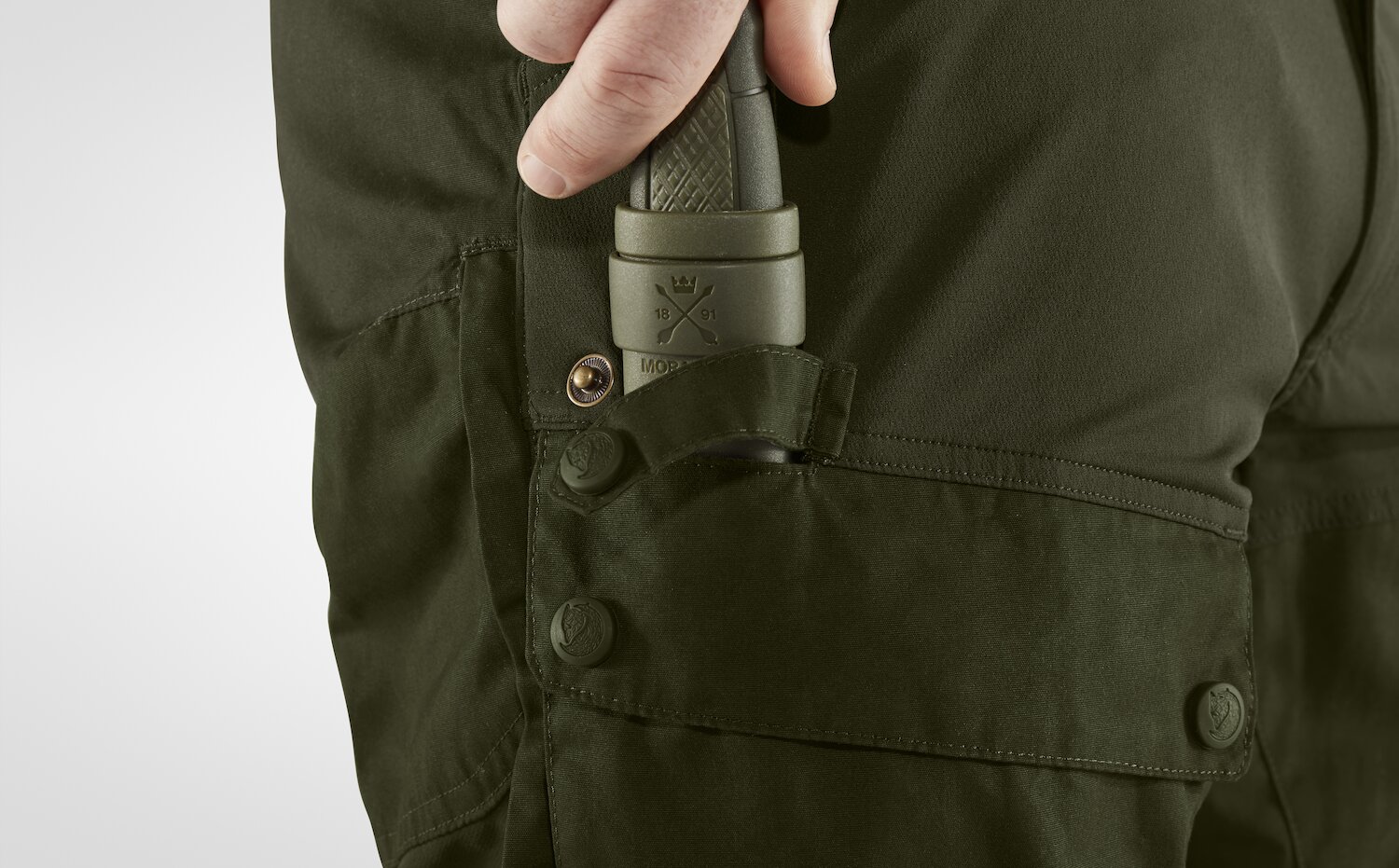 Fjällräven Lappland Hybrid Bukse, Herre<br>G1000 Silent Eco