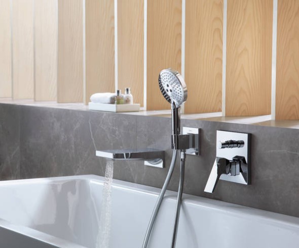 Hansgrohe Metropol inbouw badmengkraan met zekerheidscombinatie chroom