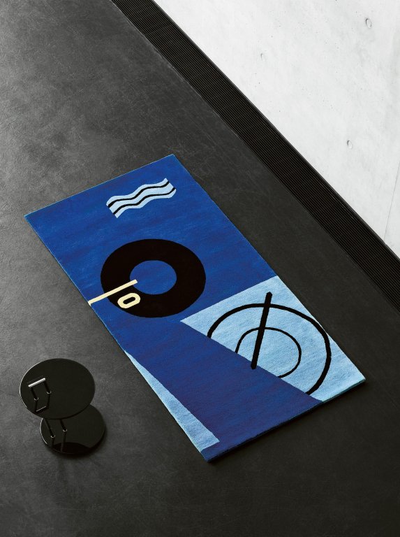 ClassiCon Blue Marine vloerkleed 179x350