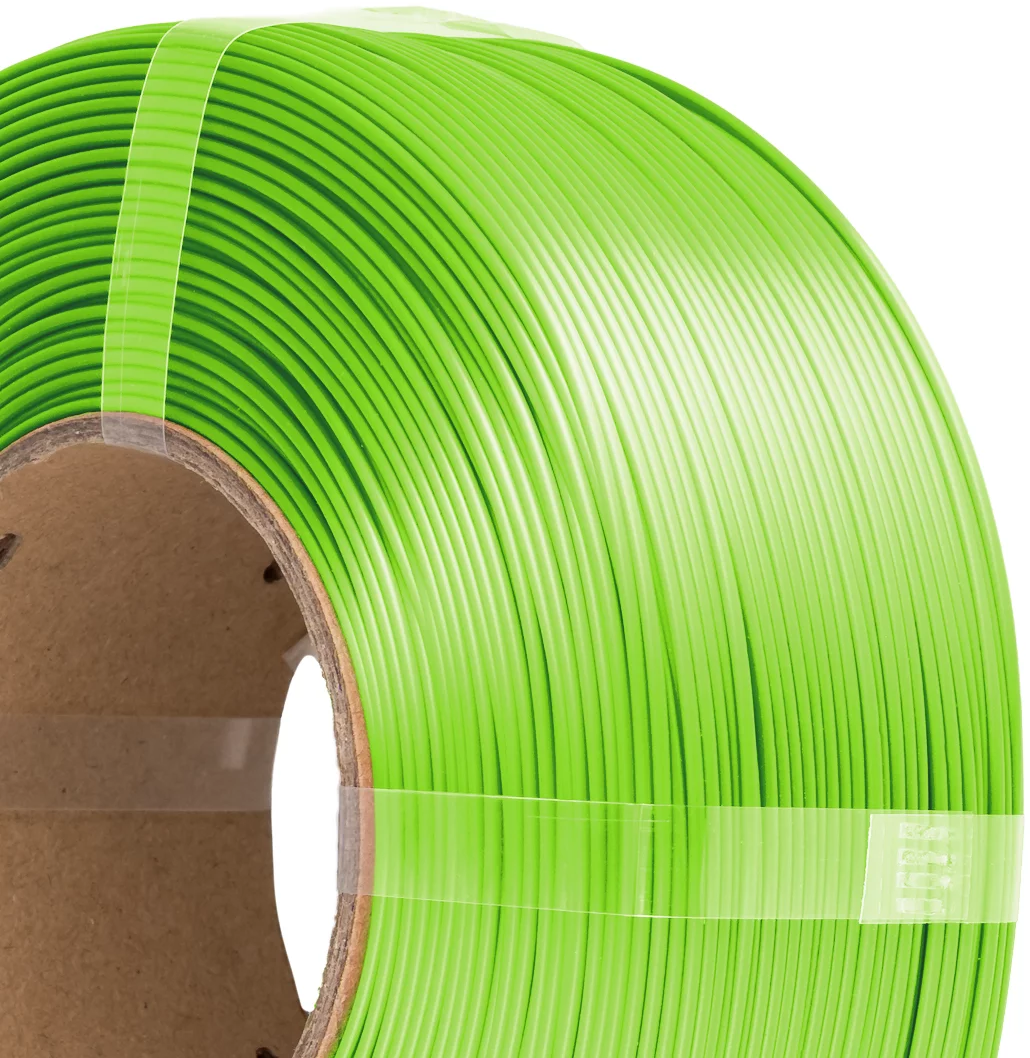 AzureFilm  PLA Silk Refill Pistachio Green, 1,75 mm / 1000 g    Hochwertiges Filament mit Silk-Effekt in Pistachio Green, ohne Spule