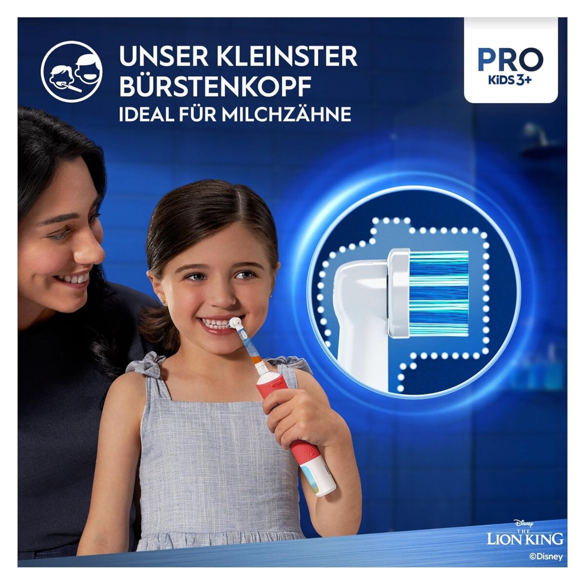 Oral-B EB10S-8 König der Löwen FFS Aufsteckbürsten