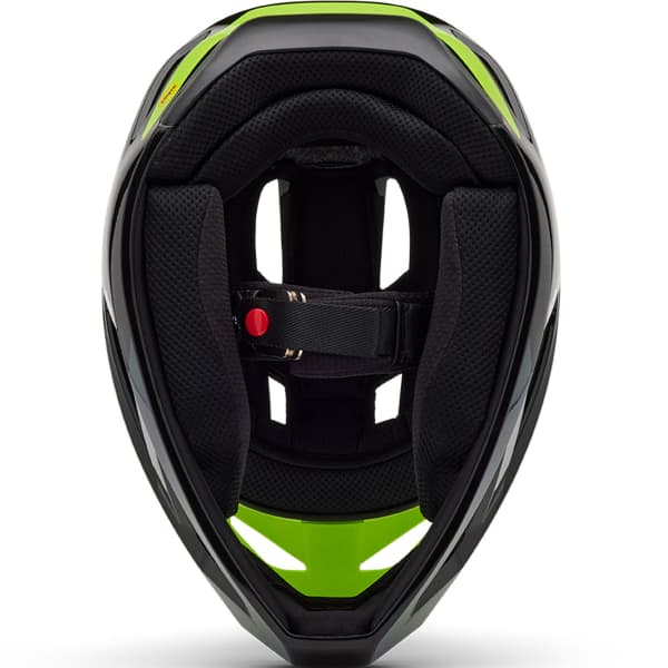 Casque VTT FOX YTH RAMPAGE BARGE CE/CPSC FLO YELLOW