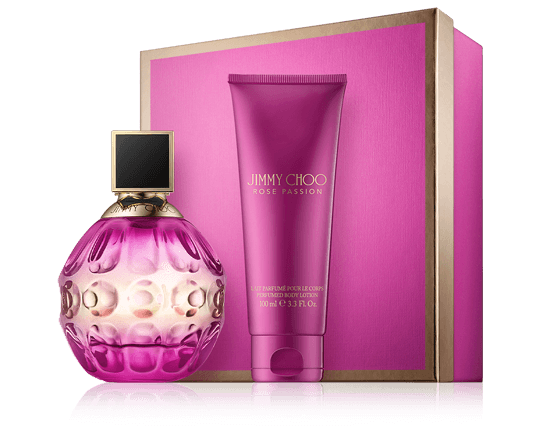 Jimmy Choo Rose Passion Set mit Body Lotion 60ml-100ml