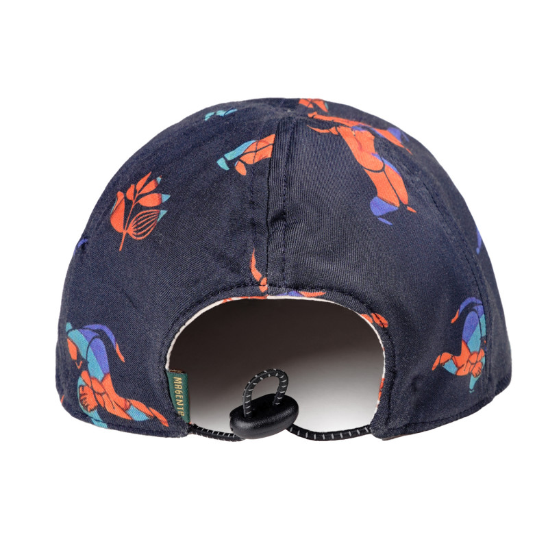 CHAPEAU DE BALLET RÉVERSIBLE 6P - NATUREL ET BLEU MARINE FONCÉ