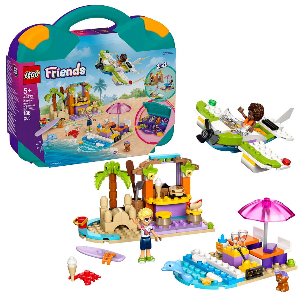 Creatieve strandkoffer speelgoedset 42672