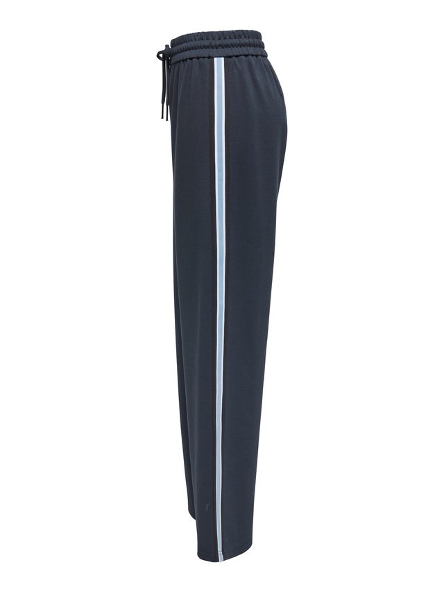 ONLY Jogger Pants »ONLPOPTRASH-TADIA MW X-WIDE TAPE PNT«  mit seitlichem Farbeinsatz