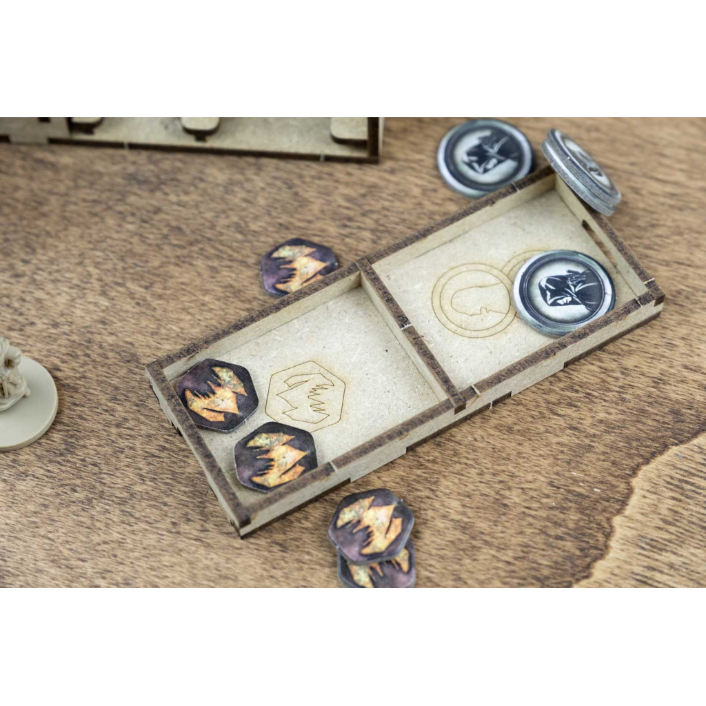 Rangement pour Boîte Dicetroyers - Le Seigneur des Anneaux - Voyages en Terre du Milieu (Extensions)