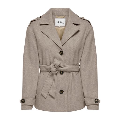 ONLY Nancy Life Short Trenchcoat, Simply Taupe, XL