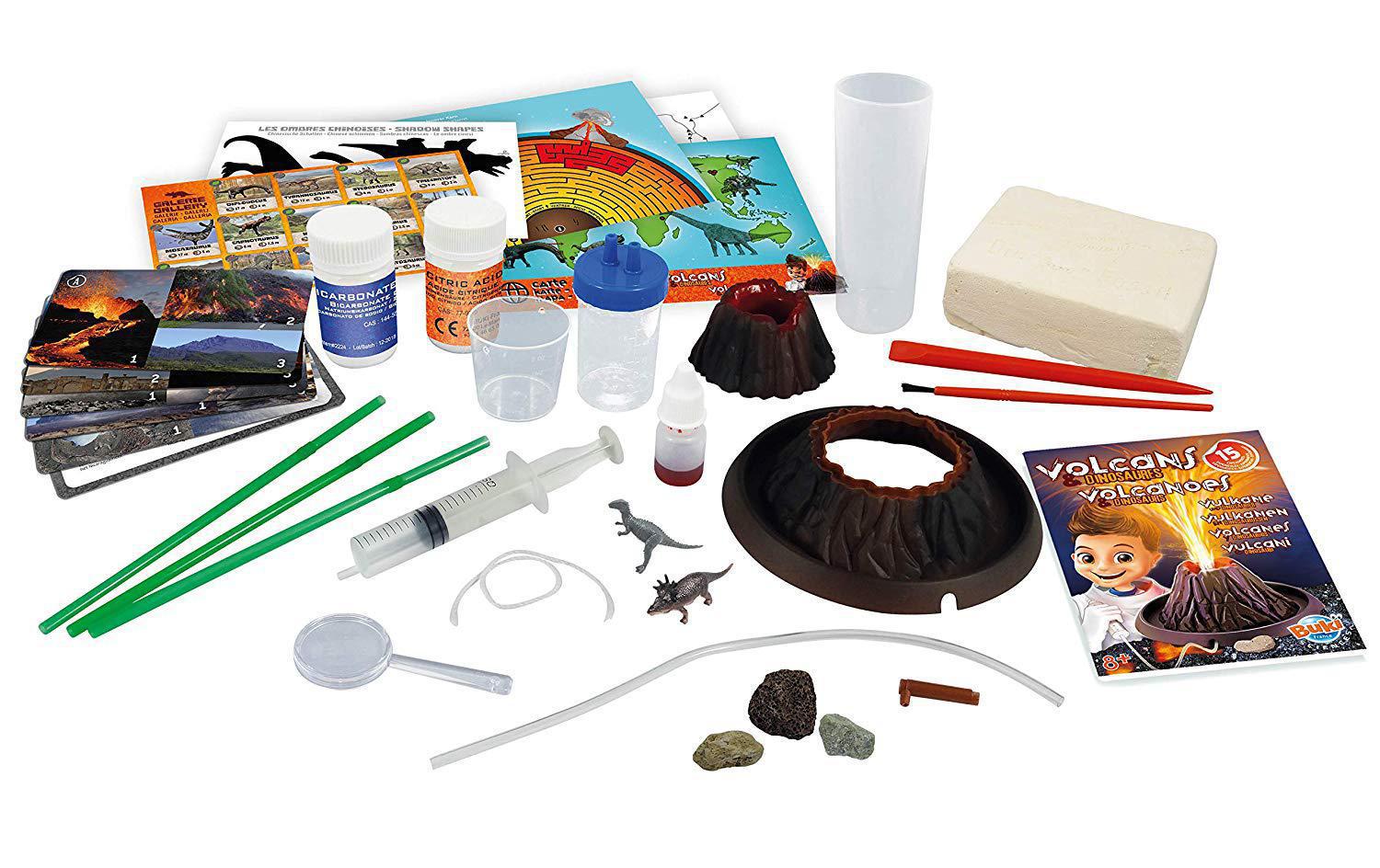 Experimentierkasten Vulkane und DinosaurierExperimentierset