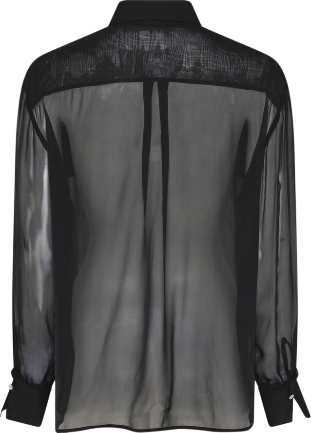 Bruuns Bazaar ChiffonBBAsta shirt Black