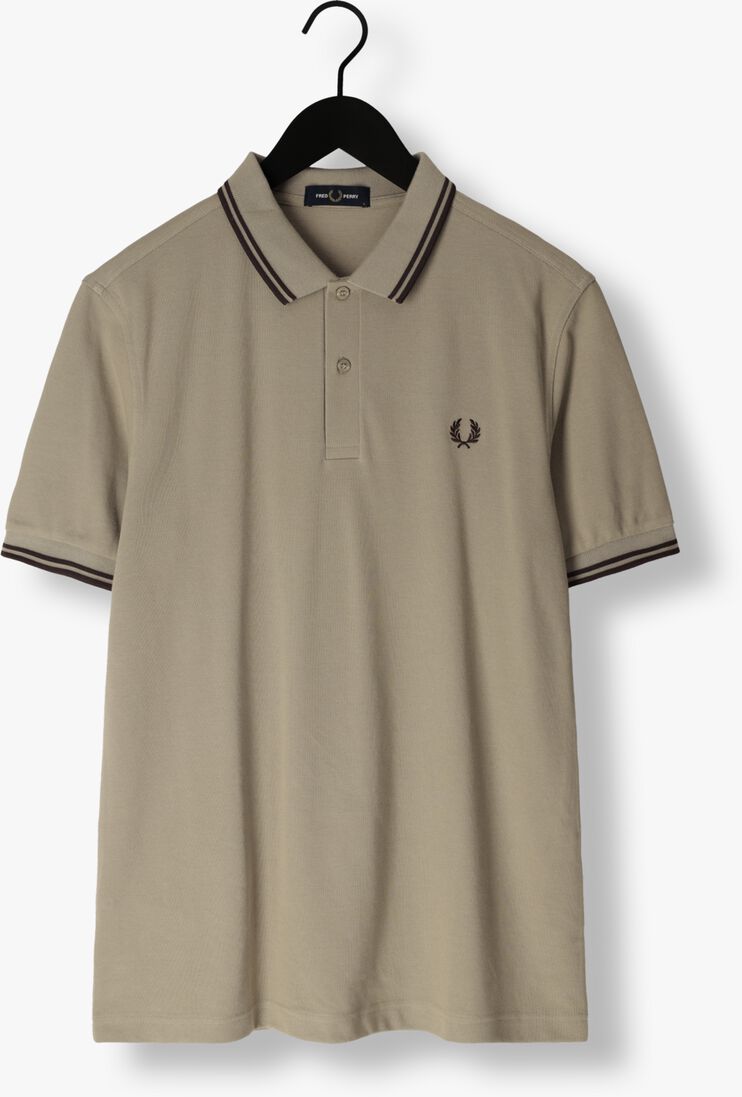 FRED PERRY olijf fred perry polo the twin tipped fred perry shirt