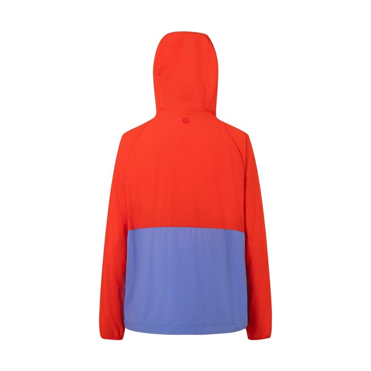 Marmot Campana Anorak Women Victory Red/Getaway Blue