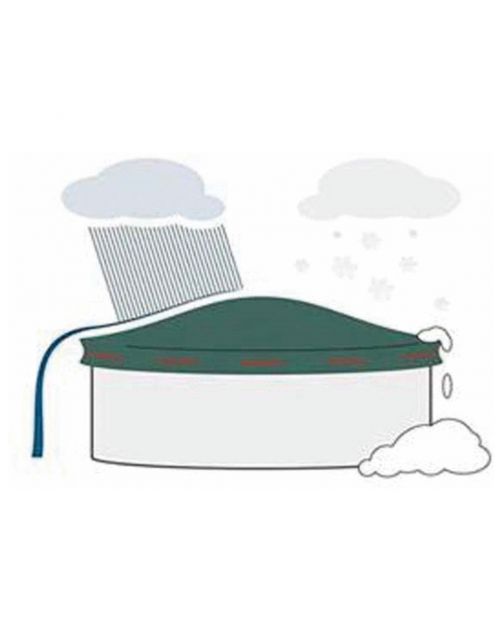 Infinite Opblaasbaar Drijfkussen - Easy Set Baden - 40x100 cm Wit