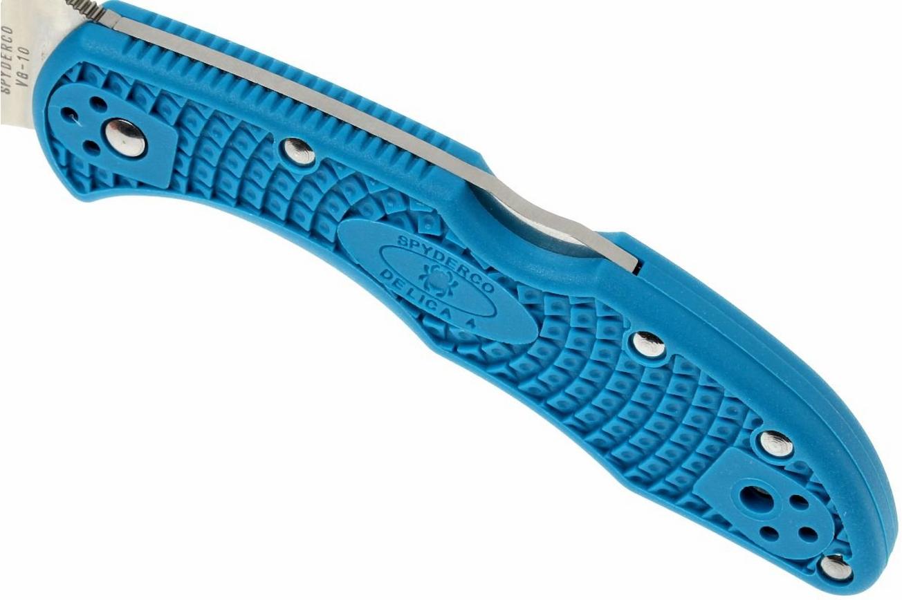Spyderco Delica 4 Blue C11FPBL zakmes