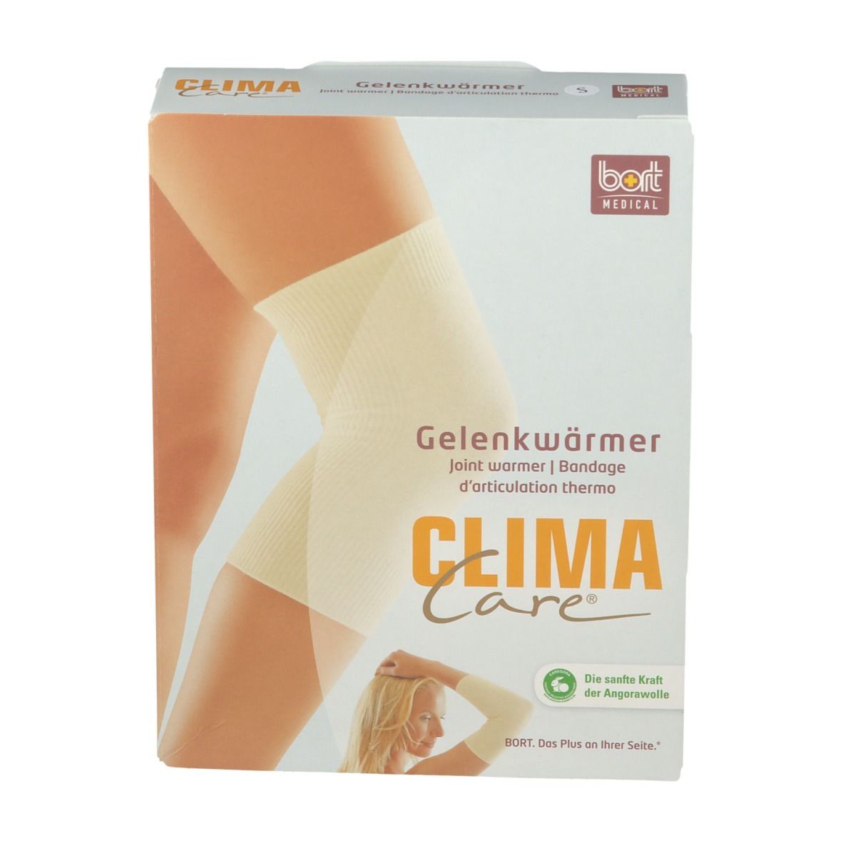 BORT CLIMACare® Gelenkwärmer Gr. S weiß