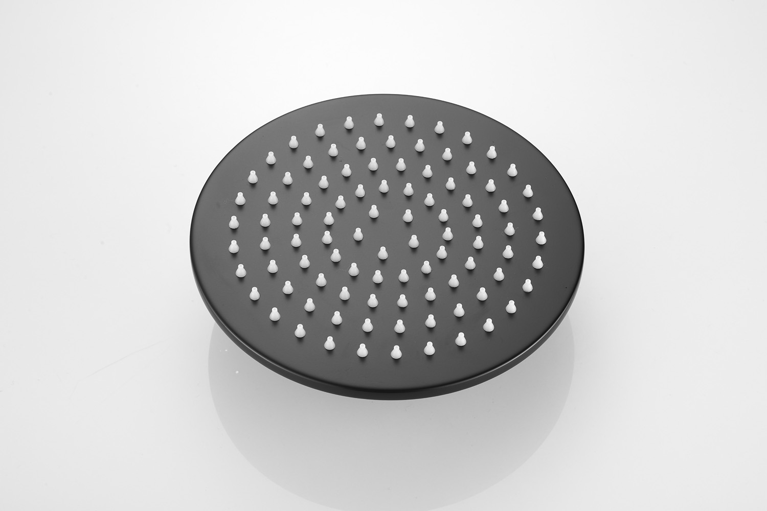 Saniclear Vision ronde douchekop 20cm zwart mat