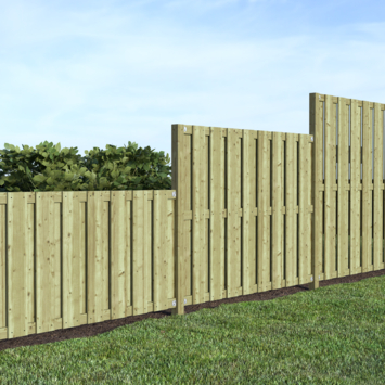 Schutting grenen recht ca. 140 x 180 cm