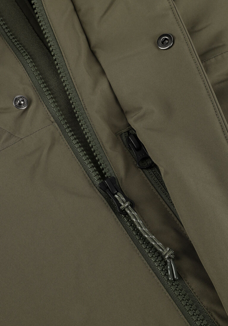 groene peak performance parka's m treeline insulated parka