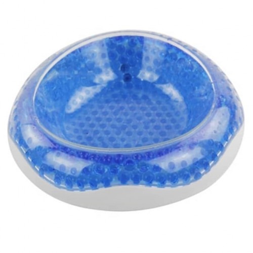 Garrafa de água refrescante para animais de estimação, azul