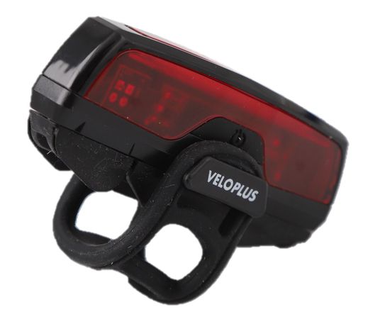 SEITWÄRTS Rücklicht  schwarz  50 Lumen, micro USB