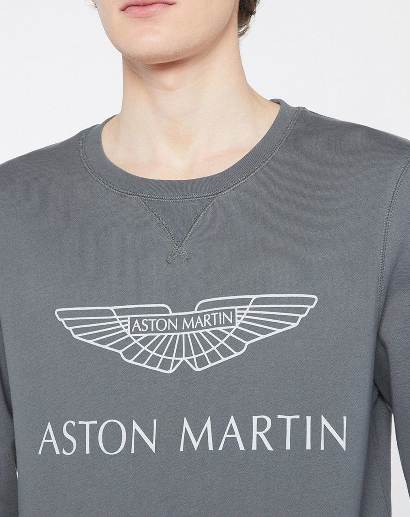Hackett London Sweat Aston Martin Racing gris