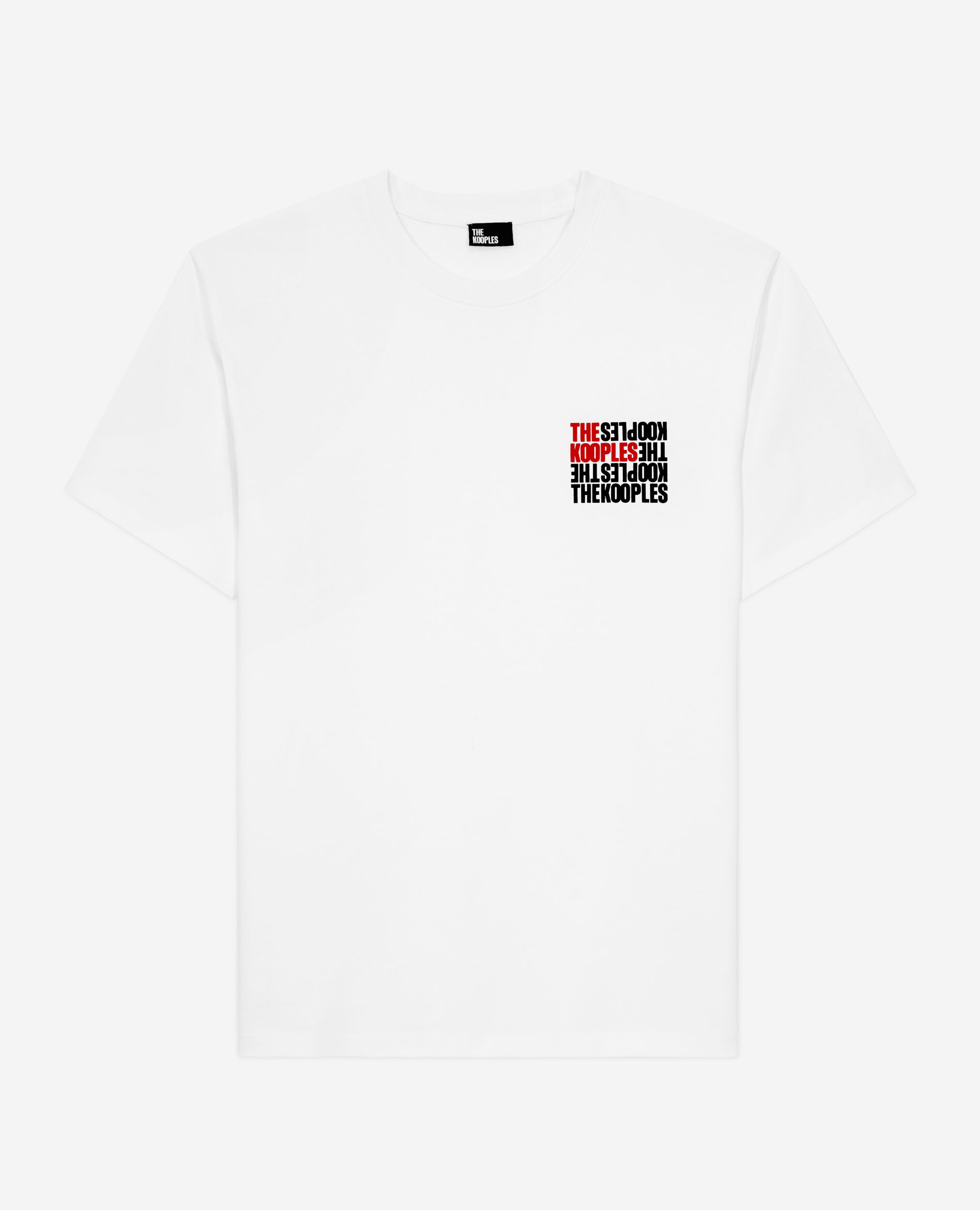 T-shirt logo The Kooples blanc