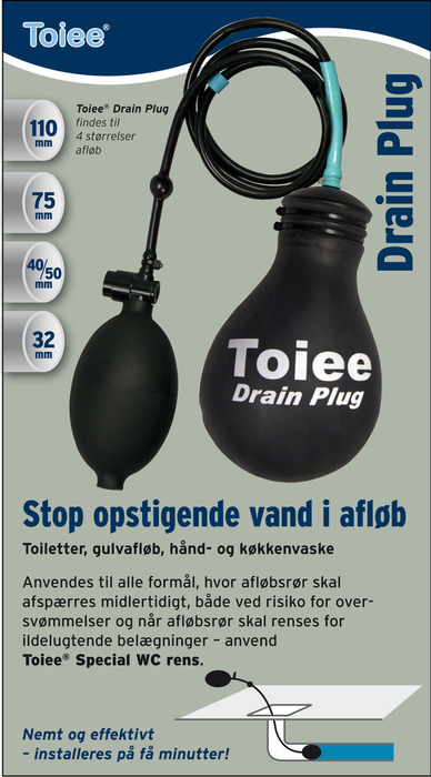 Toiee Drain Plug 75 mm