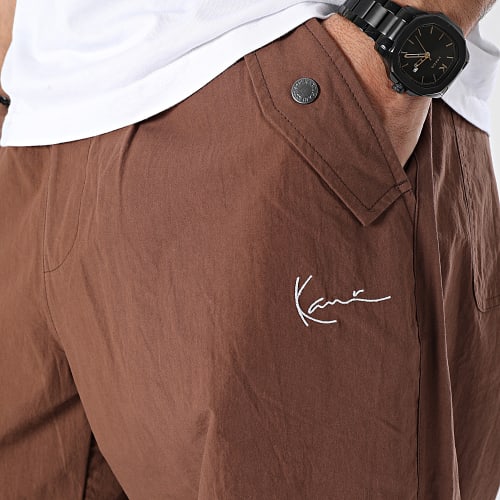 Pantalon Small Signature Parachute 6003450 Marron