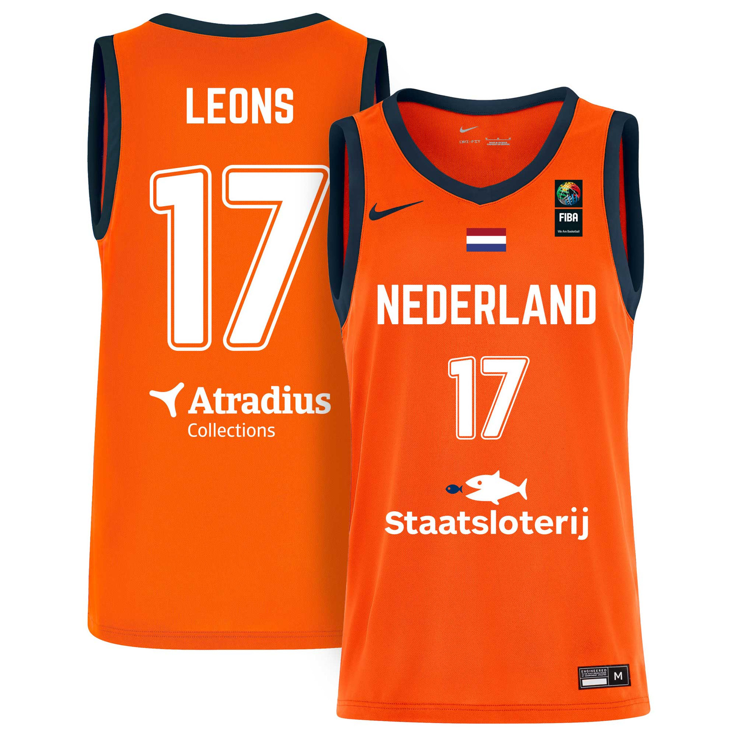 Nike Orange Lions Game Jersey Heren #17