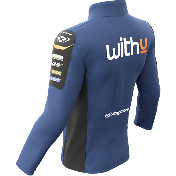 Ixon - Sweat zippé RNF Racing 22 Navy / Noir