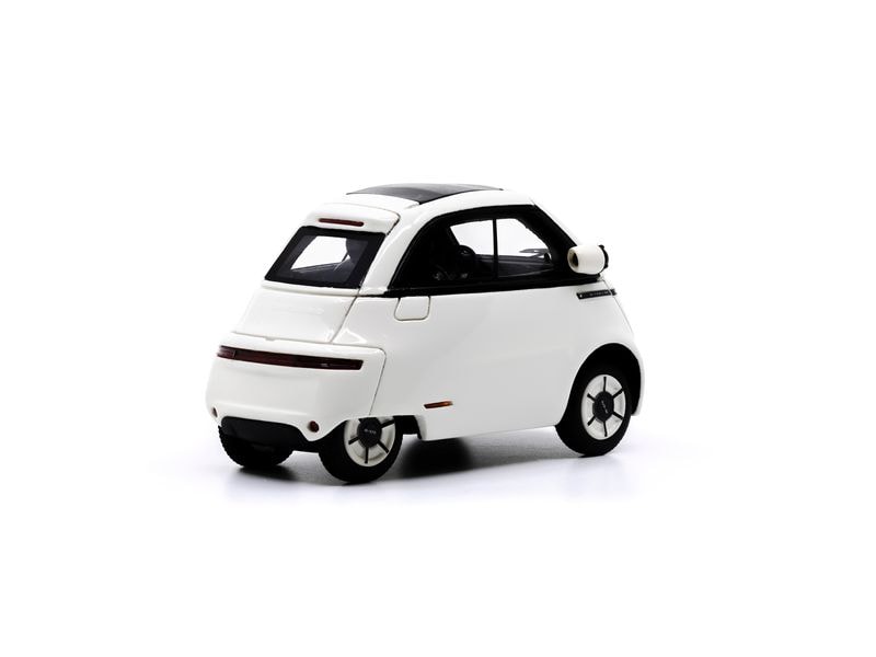 ACE PKW Microlino Urban santorini 1:43 Kompakter Roller in elegantem Weiss