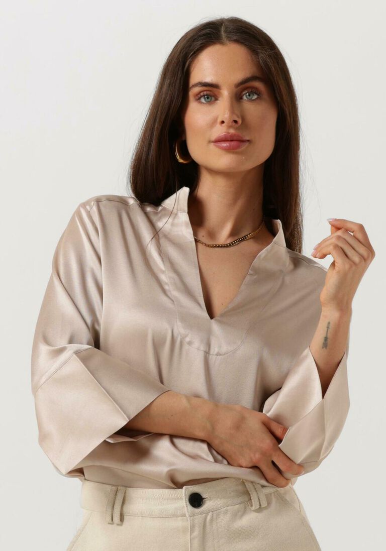 DEA KUDIBAL beige dea kudibal blouse lysanna