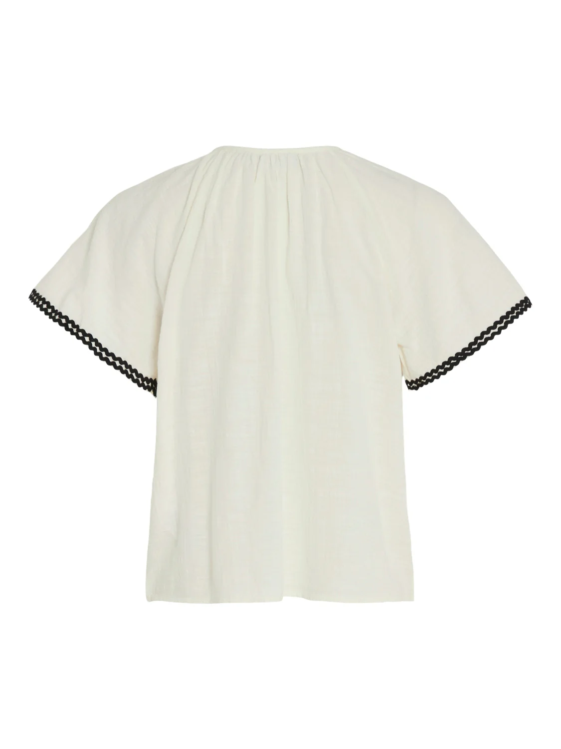Vila  Vimanda S/S top - Eggnog