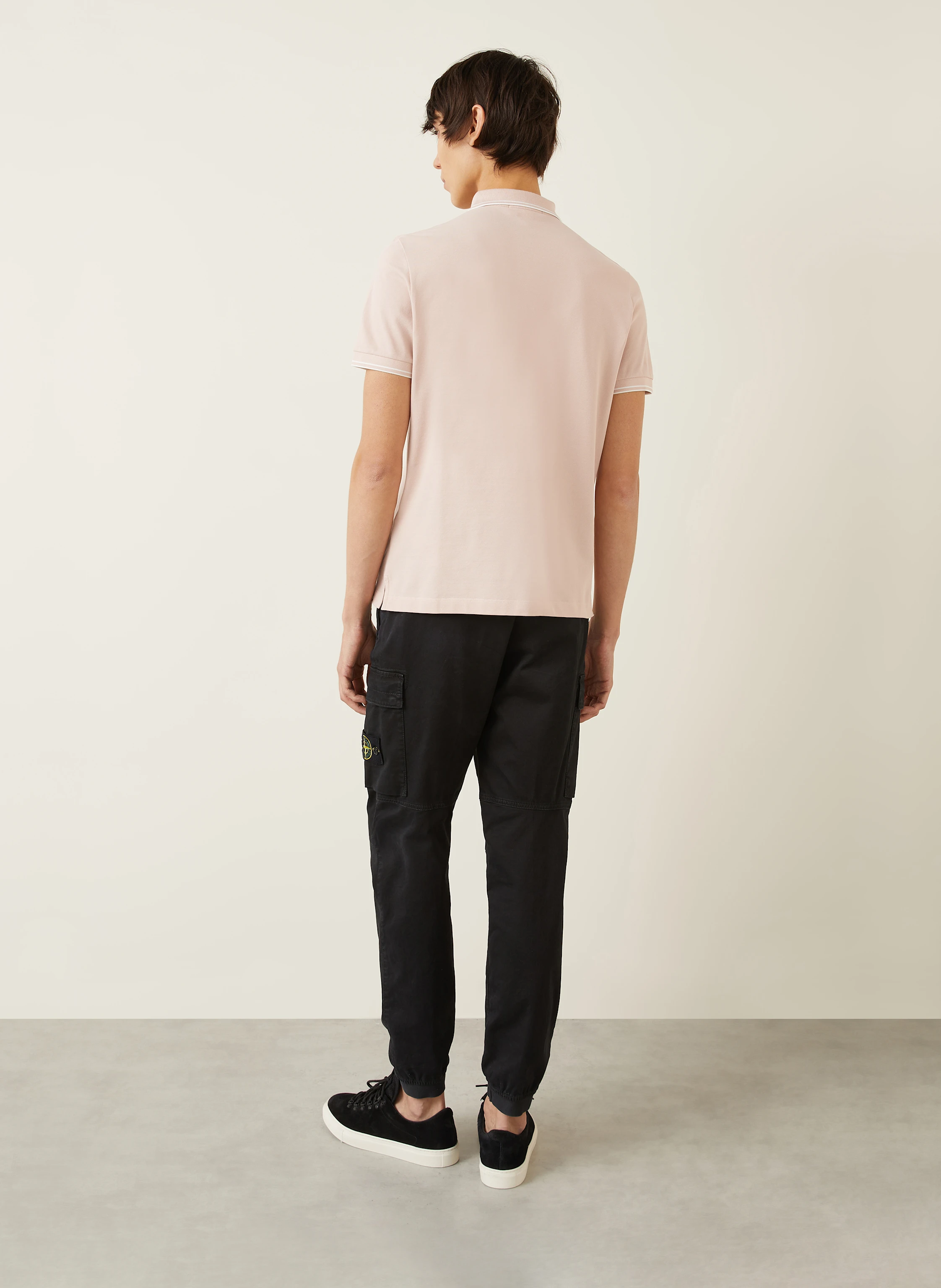 STONE ISLAND Piqué-Poloshirt Slim Fit