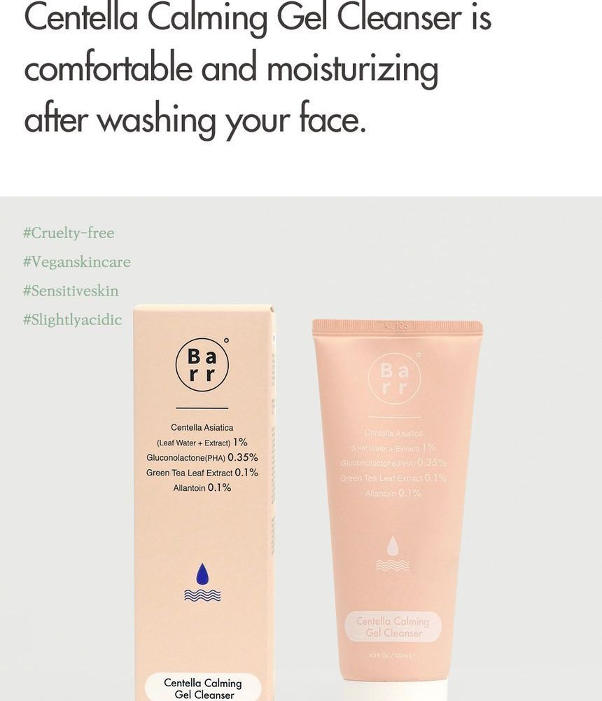 Barr - Centella Kalmerende Gel Reiniger