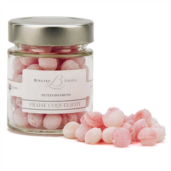 Bonbons fraise coquelicot - Bernard Loiseau