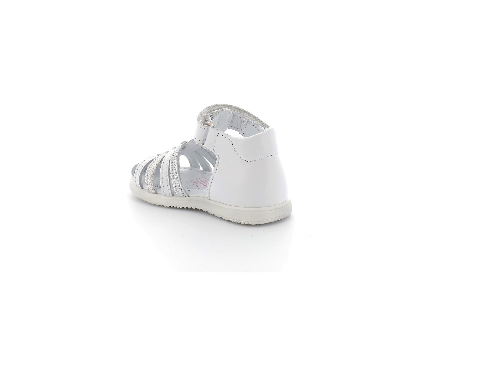 Bopy-ROCLETA Cuir Blanc Argent