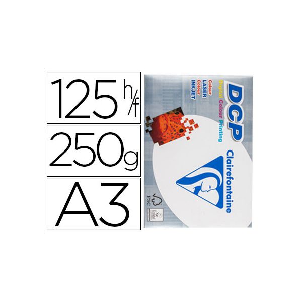 Clarefontaine Resma 125 Fls Papel A3 250g - 1858C