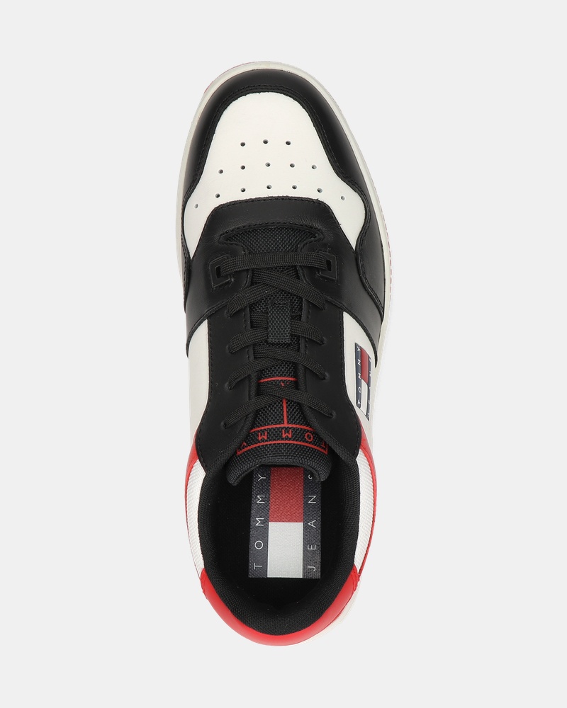 Tommy Jeans TJ Basket Lage sneakers  - zwart